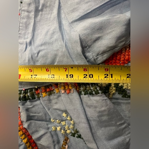 FARM Rio Women’s Embroidered Pineapple linen-blend Maxi Dress, XL, NWT $345 - Picture 16 of 16